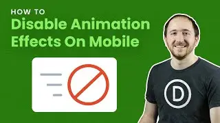 How To Disable Divi Animation Effects On Mobile