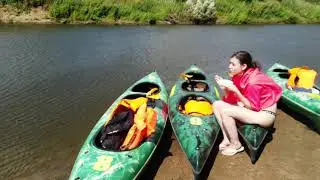 сплав 23.07.2021 река Протва. Каяки Водное Сражение Мобильная Баня квадрокоптер dji аэросъемка