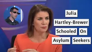 Julia Hartley-Brewer Clashes With Ex-Labour Official Over Asylum Seekers!