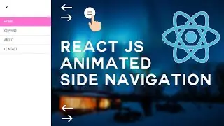 React js Animated side Navigation | Build a Navigation using framer motion | framer motion in React