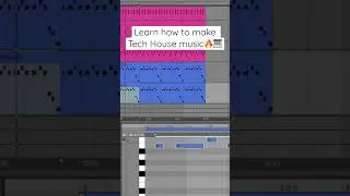 Learn How To Make Tech House🔥🎹