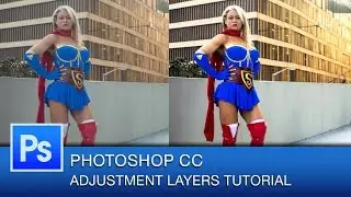 Photoshop CC Tutorial: Using Adjustment Layers to Make Photos Pop