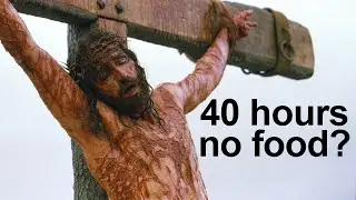 No calories for 40 hours for Good Friday and Holy Saturday? Ancient Christian practice revealed