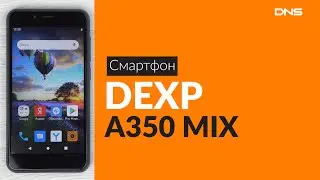 Распаковка смартфона DEXP A350 MIX / Unboxing DEXP A350 MIX