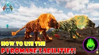 Ark Ascended PS5 - How To Use The Pyromane's Abilities!