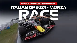 LIVE Data Formula 1 Race Italian GP Monza 2024 + Commentary