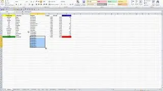 Microsoft Excel 2010 Level One Video 22 Drag and Drop