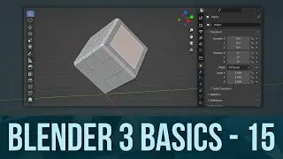 BLENDER BASICS 15: Subdivide, Fill, and Merge