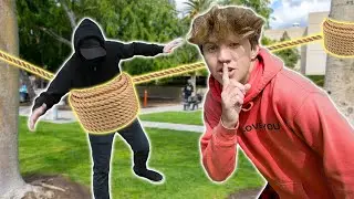 I TRAPPED a MYSTERIOUS MAN **NOT CLICKBAIT** | Parker Pannell