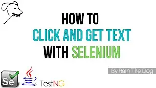 How to click on element & get element text | Advanced Selenium tutorial
