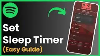 How To Set A Sleep Timer On Spotify !