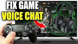 How To Fix Game Voice Chat & Mic Not Working In COD MW3 On PS4 - Easy Guide