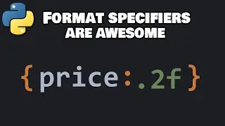 Format specifiers in Python are awesome 💬