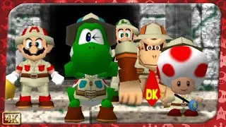 Mario Party 2 for N64 ⁴ᴷ Mystery Land (Yoshi gameplay)