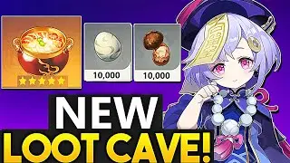 Genshin Impact LOOT CAVE FARM - UNLMITED MATERIALS