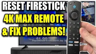 How to Reset Firestick 4k Max Remote & Fix Problems (Best Method!)