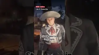 RDR2 online - Character Creation: Steve Martin from Three Amigos