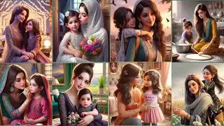 Cute mother daughter 👩‍❤️‍👩 photography idea's। beautiful 😍 dpz idea for whatsapp,insta