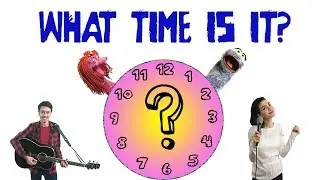 What time is it song | Time song for kids | Tell the time | English Vitamin Bubbles