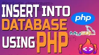 Insert Form Data To the Mysql Database using PHP (PART 1)