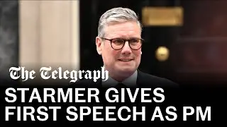 Keir Starmer pledges government of national service in first speech as PM