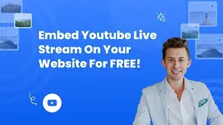 How to embed Youtube live stream on your website for FREE? 