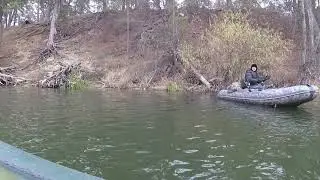 Еще одна рыбалка в октябре. спиннинг так и не поймал.