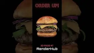 ORDER UP 3D Food at RenderHub!