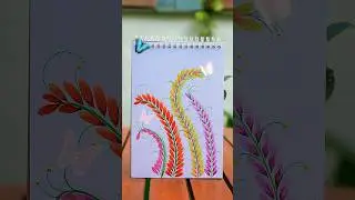 One Stroke Flower Bunch Painting | Step By Step | Part 08 | Shruti Shorts