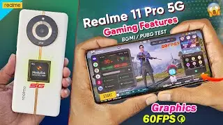 Realme 11 Pro Pubg Test Gaming Features, Graphics Test FPS? Bgmi Test | Realme 11 Pro 5g Pubg Test