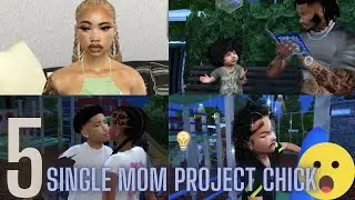 ✨NEW✨MY 1ST TIME😲|| SINGLE MOM PROJECT CHICK S1EP5 #thesims4