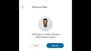 Day 6 of 100 days of Design, User Profile Designs Daily UI