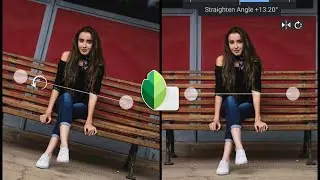 How to straighten photo in snapseed  | how to rotate and flip images in snapseed