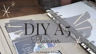 PLANNER SETUP // DIY A5 Planner // How to design your own A5 Planner System