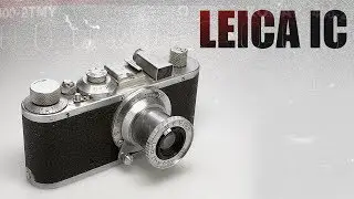Retro camera. Leica 1с. заправка пленки в фотоаппарат |  Leica 1c. loading film into the camera