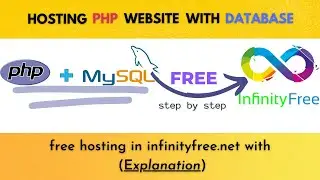 Free hosting (PHP+MySQL) website on infinityfree