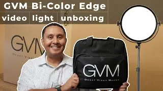 Unboxing the 10 inch GVM Bi-Color Edge Video LED Soft Light