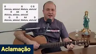 ALELUIA VINDE A MIM TODOS VÓS QUE ESTAIS CANSADOS Cifra Canto de ACLAMAÇÃO Missa de TODOS OS SANTOS