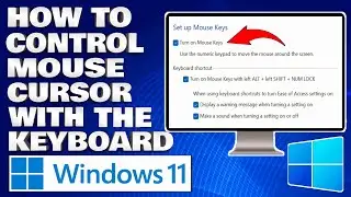 How To Control Mouse Cursor With The Keyboard in Windows 11 [Guide]