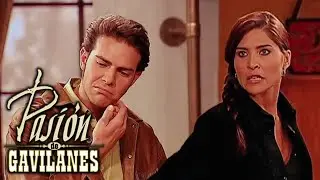 Pasion de Gavilanes - Oscar se enfrenta a Dinora por las tierras de Rosales
