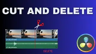 How to Delete everything Before or After a Cut in DaVinci Resolve 18