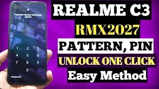 REALME C3 (RMX2027) PATTERN UNLOCK ONE CLICK Easy Method By UnlockTool 2022 |||