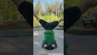 Rob Does a Headstand! | rwxrob on #Twitch