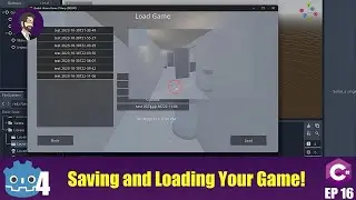 How To Create a Flexable Save System for Your Game! Godot 4 Horror Game C# EP 16