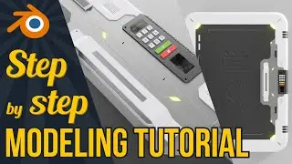 Modeling tutorial in Blender with Fluent add-on