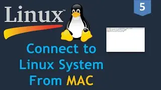 #5 - Linux for DevOps | Connect to a Linux EC2 Instance from MAC | MAC terminal for Linux