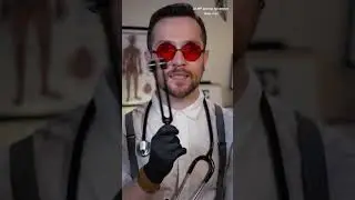 АСМР ДОКТОР ПРОВЕРИТ СЛУХ КАМЕРТОНОМ 