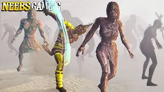 A ZOMBIE HORDE ate my PETS! - Conan Exiles