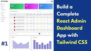 #1 Build a Complete React Admin Dashboard App | React, Vite, Tailwind Css, Material Ui