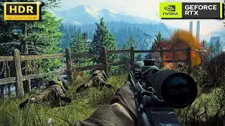 The Heat VETERAN DIFFICULTY | Realistic Combat FULL HDR | Call of Duty